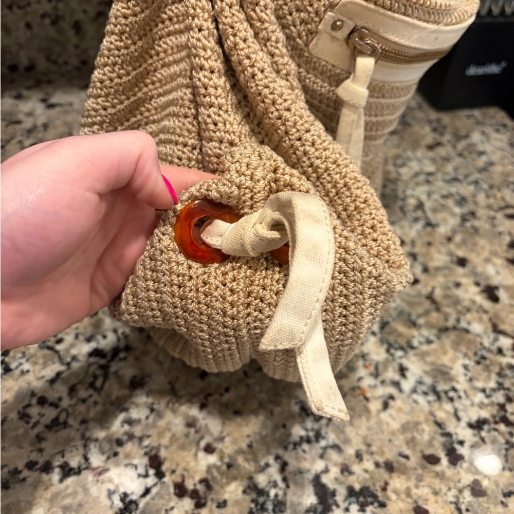 The Sak boho lightweight woven "slouchy" hobo bag/purse - Picture 11 of 14